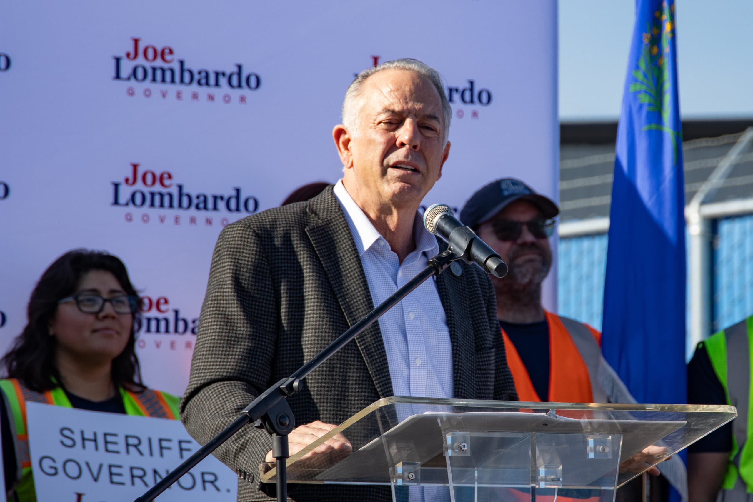 Why is Nevada Gold Mines one of Lombardo's top donors in governor's race?